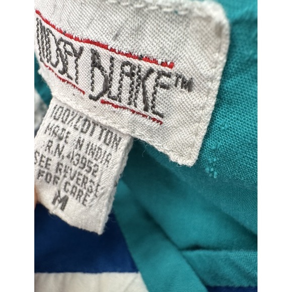 VTG House Dress Mexican Patio 90s Midi Small Grunge Southwestern Aztec Geometric - Picture 4 of 7